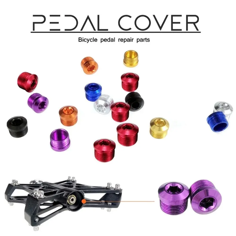 

CNC Process Cycling Rust-proof Dust-proof Bicycle Pedal Cap Bicycle Pedal Cover Bearing Pedal Cover Bike Pedal Repair Parts