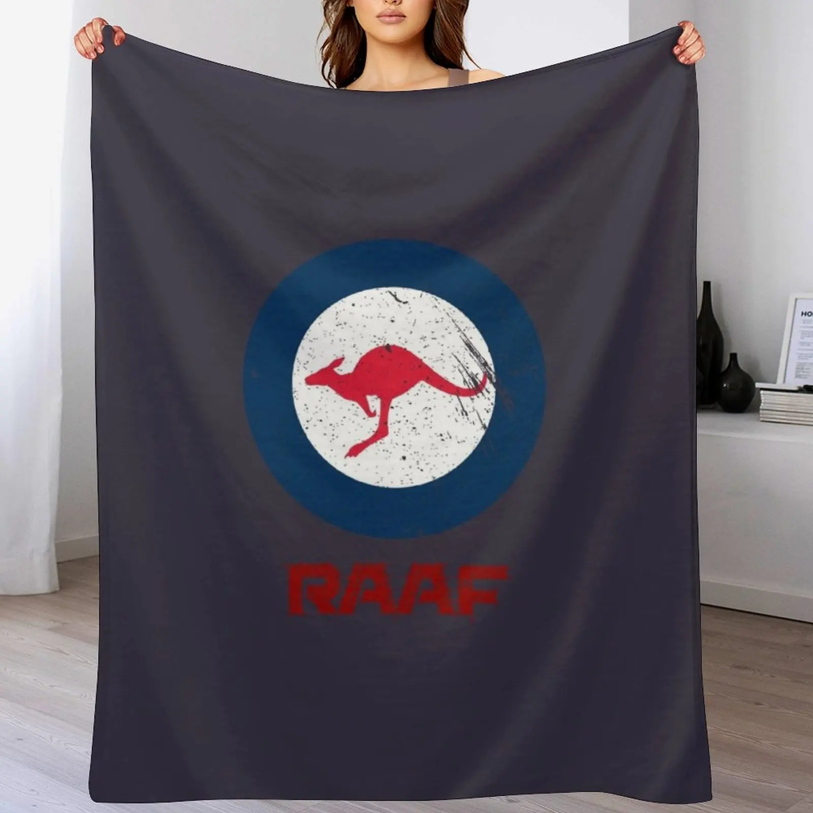 

Royal Australian Air Force Throw Blanket Warm Cozy Throw Blanket for Living Room Couch