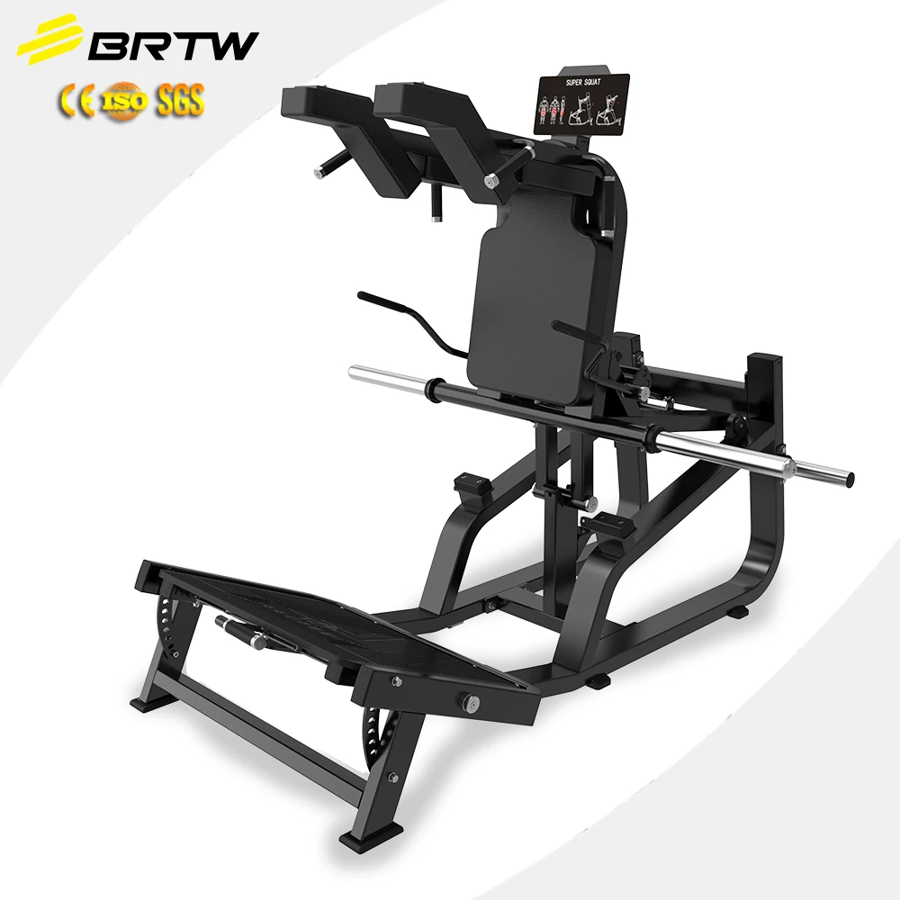 

Commercial Gym Fitness Equipment Super Squat Machine Super Hack Squat Exercise Machine