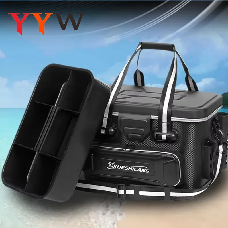 

EVA Seatable Fishing Bucket Bait Storage Box Live Fish Boxes Sea Lake River Carp Fishing Accessories Tackle Bag Outdoor Sports