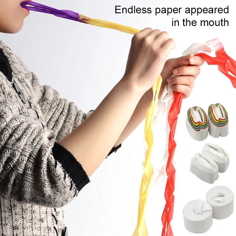 Magic Props Festival Gathering Cheering Supplies Christmas Performance Party Favors Gifts Magic Book Mouth Spitting Paper TMZ