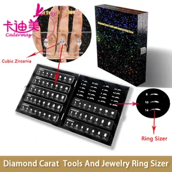 High Quality Scale Master Stones Diamond Carat Jewelry Display Tools And Jewelry Ring Sizer
