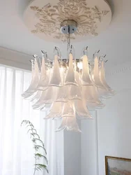 Moderne tak kristallen kroonluchters voor eetkamer woonkamer slaapkamer luxe gouden lange kristallen plafond hangende kroonluchterverlichting