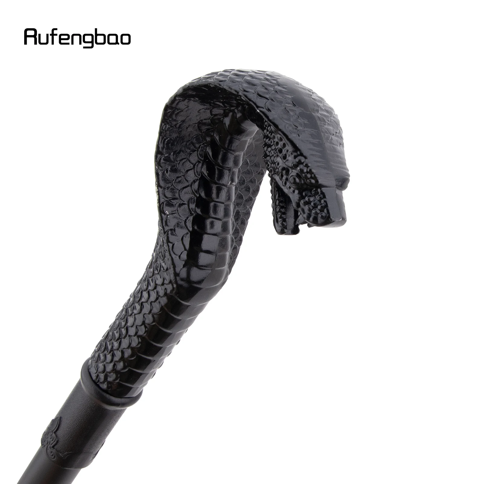Preto de luxo cobra lidar com moda bengala para festa decorativa bengala elegante botão crosier bengala 94cm