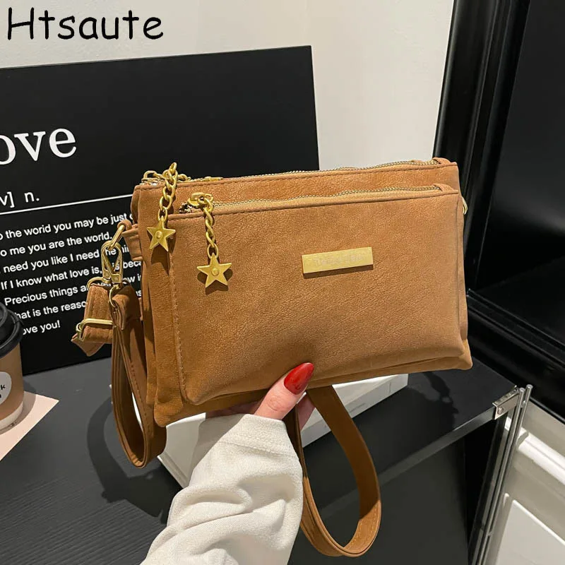 

Retro Small bags for Women In Autumn and Winter, new in handbag trendy crossbody bag, fashionable one shoulder small bags