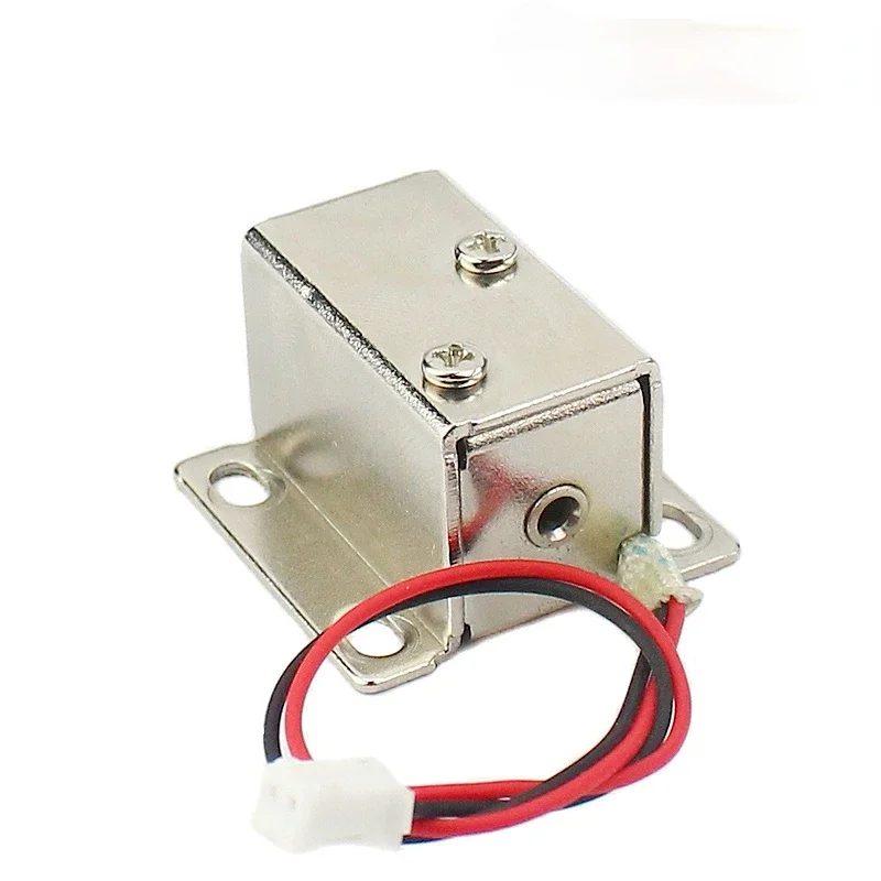 Piccola serratura elettromagnetica DC6V 12V mini electric bolt lock Release Assembly solenoide controllo accessi serratura elettrica