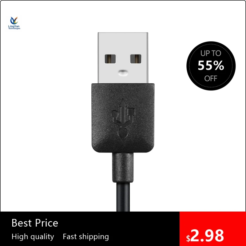 Best 1M/3.3ft Fast Charger Cradle Charging Line For POLAR M430 M400 Battery Dock USB Charging Cable Portable Drop Shipping