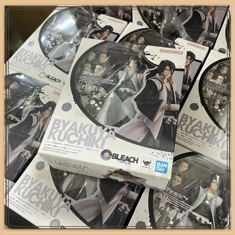 

В наличии оригинальная аниме-фигурка Bleach S.H.Figuarts Кучики Бикуя ПВХ фигурка BYAKUYA KUCHIKI игрушки для детей коллекционер