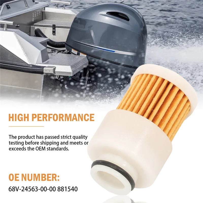 قطعة غيار فلتر الوقود لميركوري 50 60 75 90 115 Hp 4 السكتة الدماغية محرك خارجي-رمز الموديل 68V-24563-00-00 881540-B