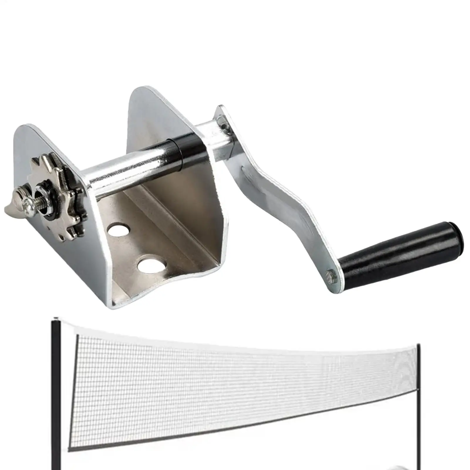 Volleyball Net Tensioning Winch Hand Crank Tensioner For Volleyball Net Metal Winch For Sports Training Formal Competition