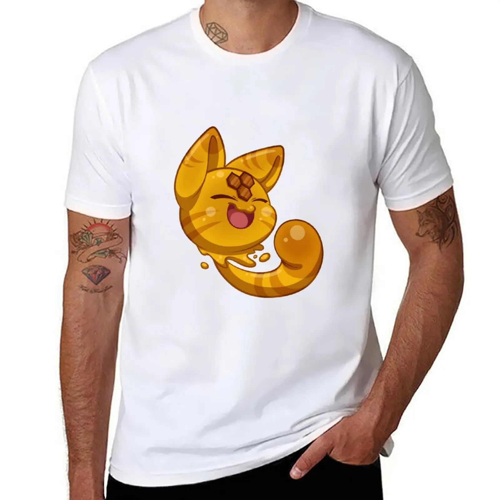 

Slime Rancher 2 - Cute Slime Cat T-Shirt t shirts for man cotton soft man t shirts high quality luxury brand T-Shirt