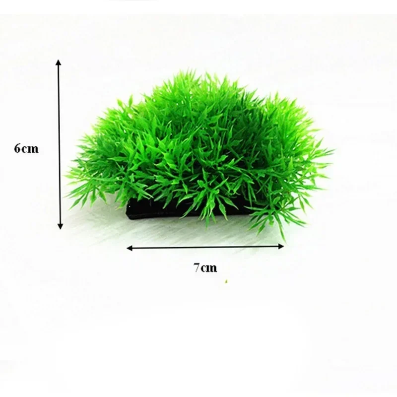 1PCS Aquarium Decoration 3 Colors Artificial Aquatic Plastic Plants Grass Fish Tank Ornament Decorations Home Accessories