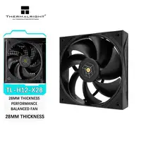 Thermalright TL-H12-X28 ventilador equilibrado de rendimiento de 28mm de espesor motor trifásico de seis polos serie ROYAL PRETOR ventilador de chasis de 12cm