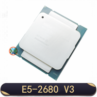 Xeon E5 2680 V3 Processor SR1XP 2.5Ghz 12 Core 30MB Socket LGA 2011-3 CPU E5 2680V3 CPU E5-2680V3
