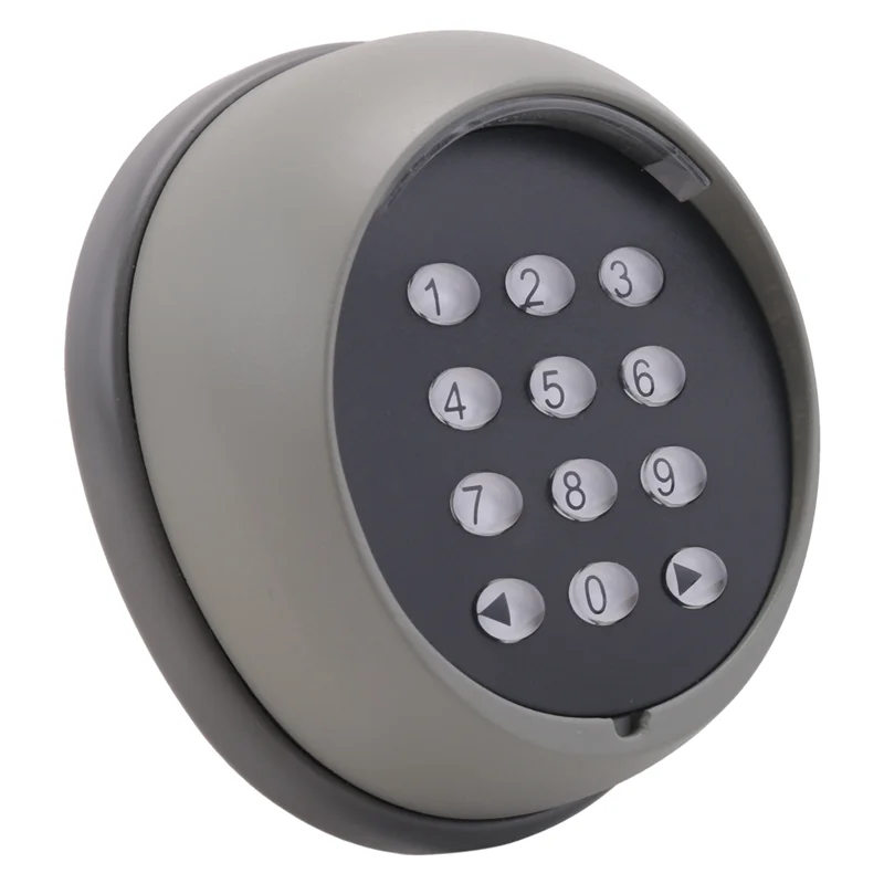 Teclado inalámbrico de Metal para abridor de puerta, teclado con código rodante de 433Mhz para Control de acceso de puerta de garaje, alta calidad