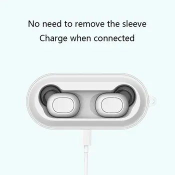 QCY T1C 耳機配件無線藍牙耳機防摔抗衝擊保護套 6 最佳銷售 適用於 qcy t1c 的充電盒 - №2