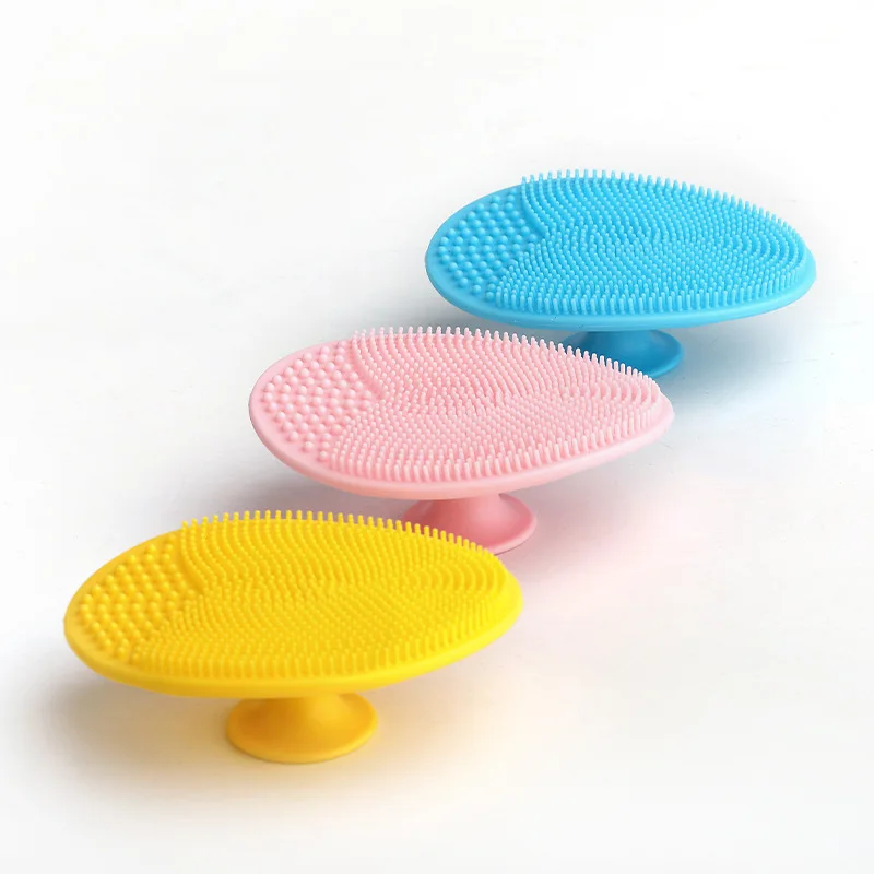 Baby Cleansing Brush Silicone Massager For Face Exfoliating Lifting Face Scrubber Massage Skin Care Tools Beauty Health