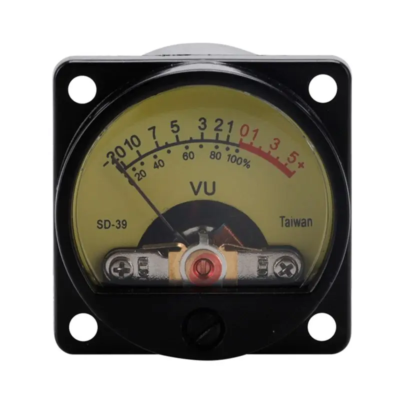 A29F-SD-39 Analog Panel 35Mm VU DB Meter Power Amplifier Music Spectrum Analyzer Audio Level Meter W/ Backlight Driver Board