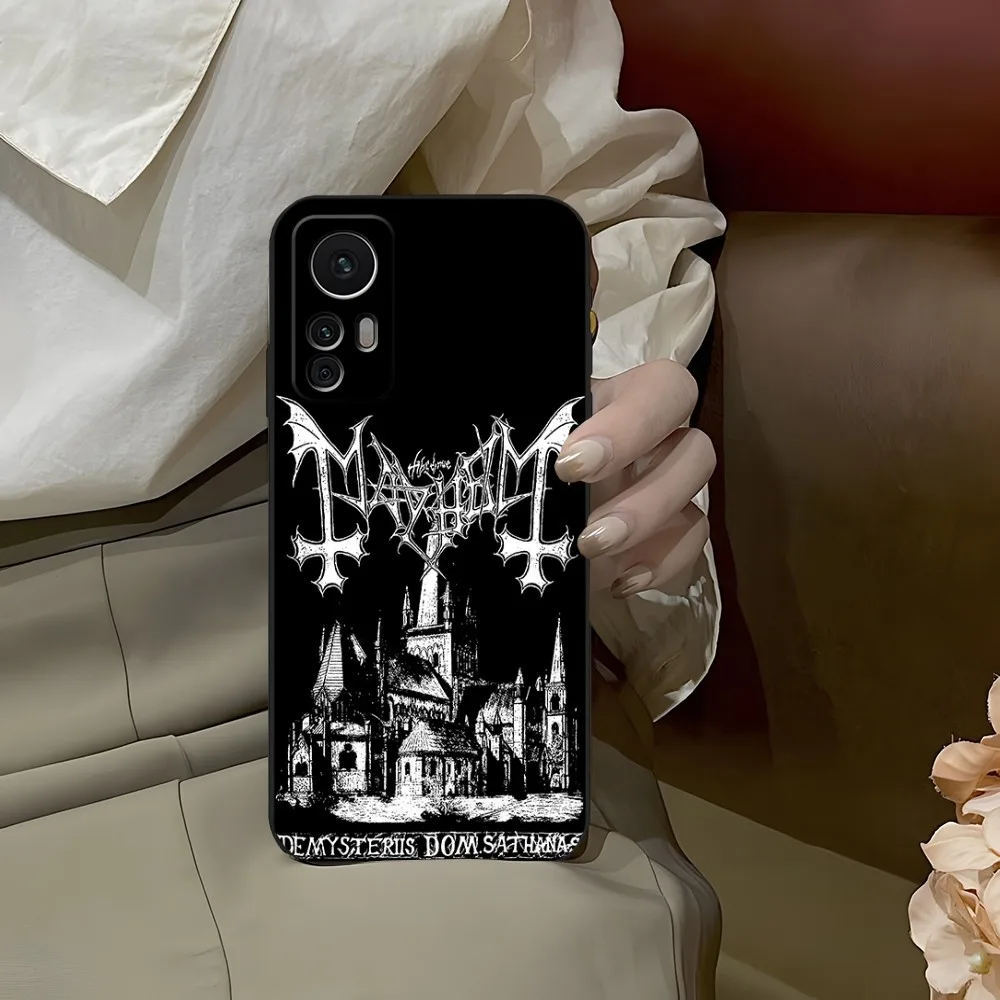 Mayhem Live In Leipzig Burzum Phone Case for Xiaomi Redmi Note 12 10 Pro POCO F4 F5 X5 Pro 12 13 11T Lite Ultra Shell Cover