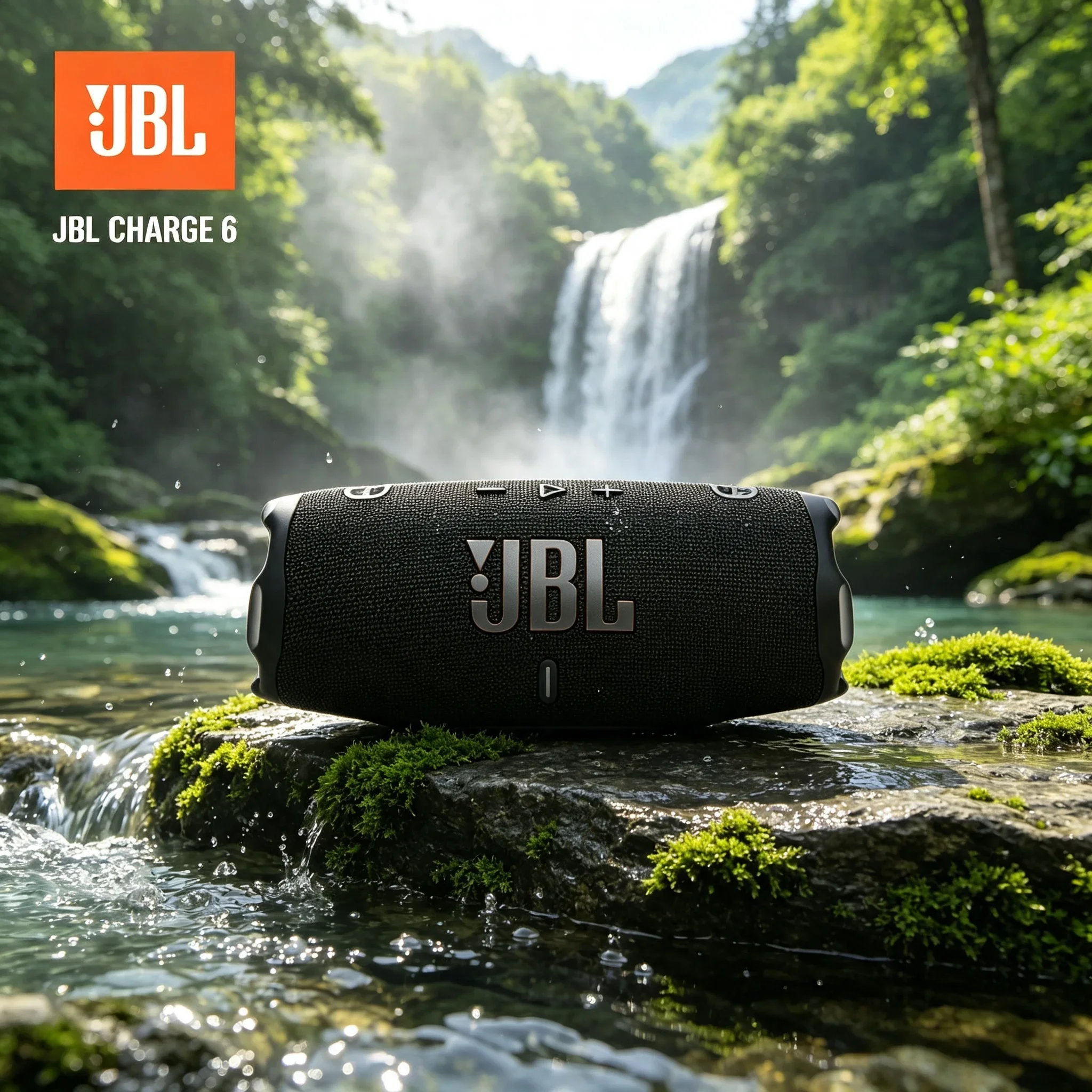JBL CHARGE6 shockwave 6th generation speaker with built-in power bank, outdoor wireless Bluetooth waterproof subwoofer