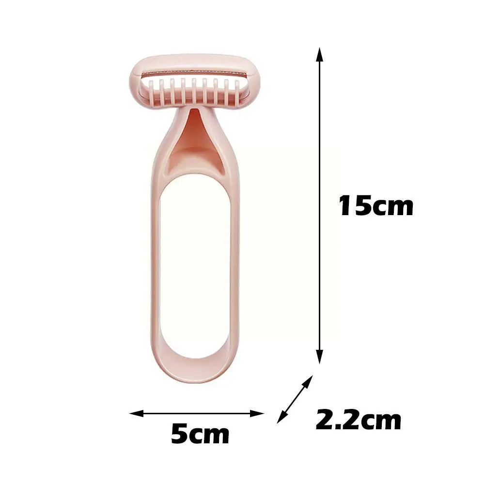 Hair Remover Knife Body Armpit Leg Bikini Hair Removal Non-sensing Removal 3 Manual Hair Colors Ladies Shaving Knife Blades M7E0