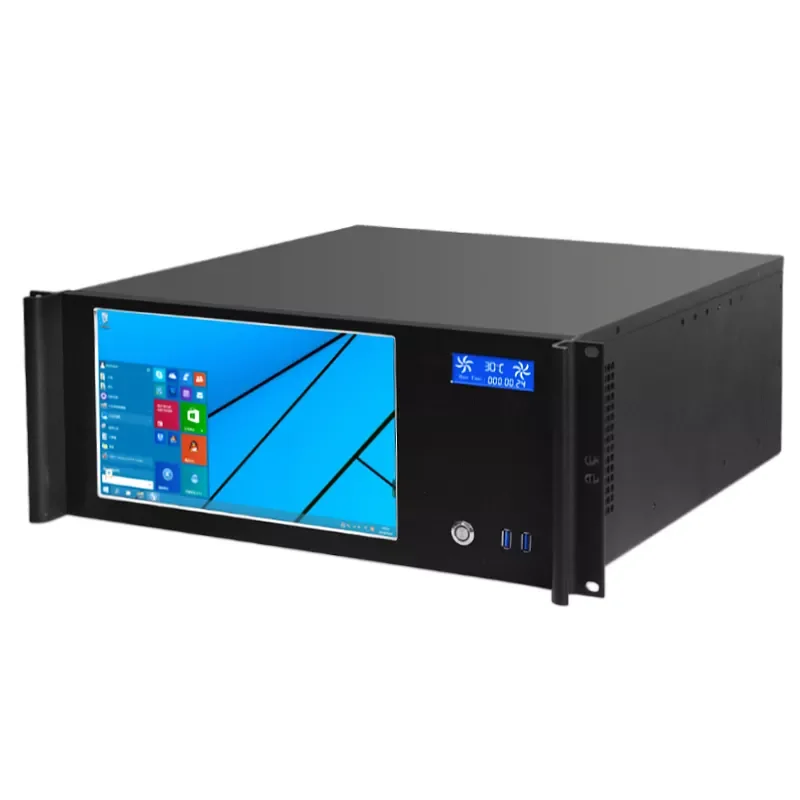 Factory OEM 19 inch Industrial LCD Screen Monitor 11.6 inches Display 4u Rackmount Server Chassis