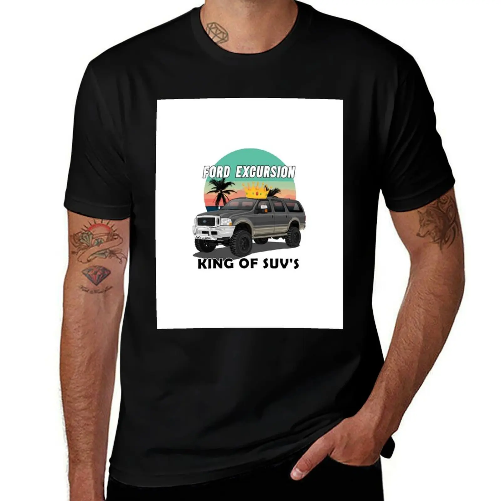 

Ford Excursion King of SUV'S T-Shirt shirts graphic tees football t shirt clothes t shirts for men pack