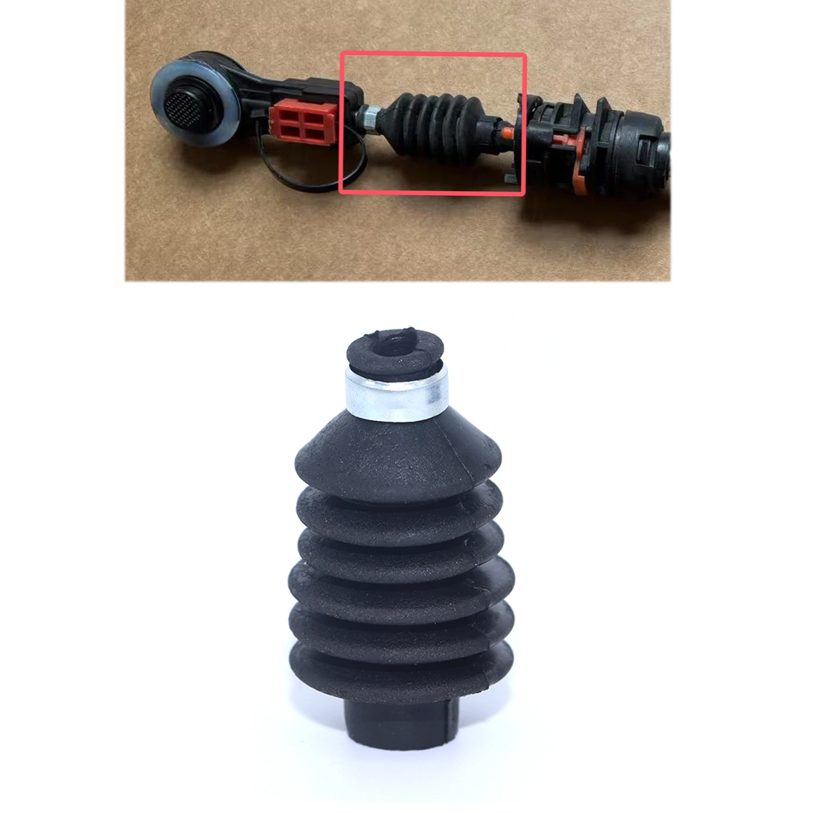 Shift Cable Linkage Control Shifter Lever Joint End Sealing Gaiters Bush Rod Connect Sleeve For Ford Focus Fiesta Fusion C-Max