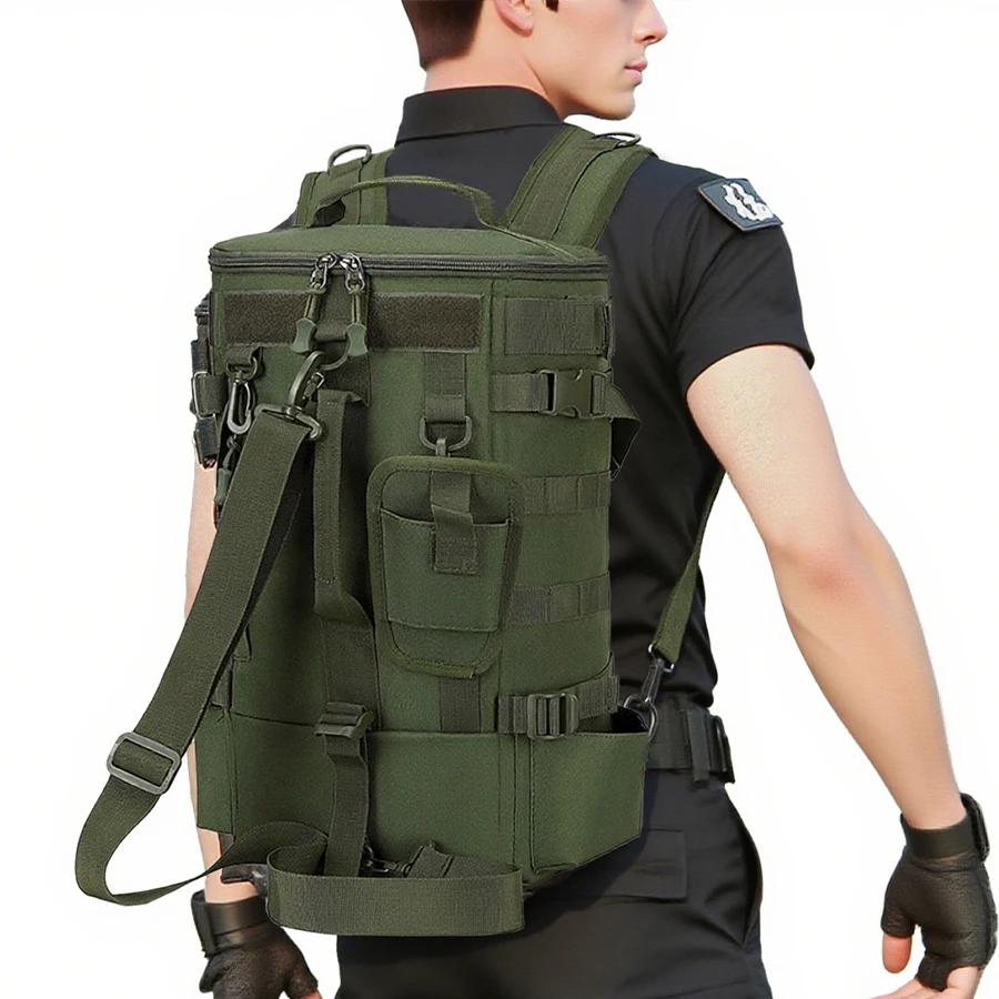 

36L large capacity backpack that can be tilted and carried in various ways, suitable for fishing, hunting, etc