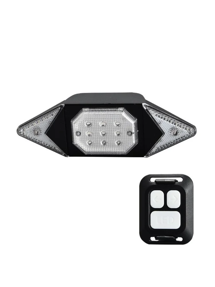 AliExpress Bicycle turn signal rechargeable rear bicycle light suitable for night riding bicycle accessories bicycle indicator light