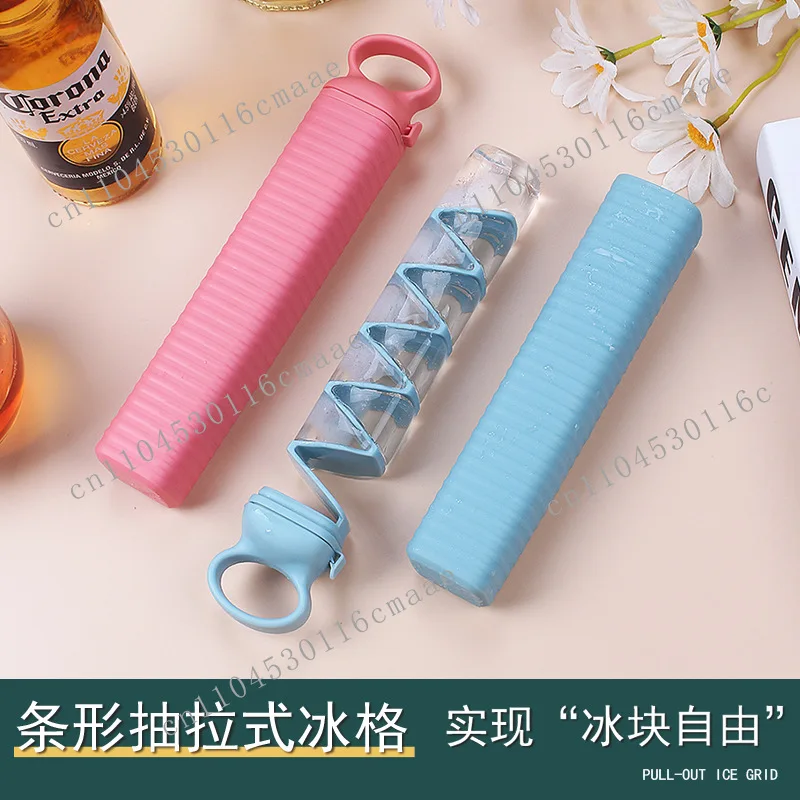 New Ice Grid Creative Home Bar Ice Cubes Popsicle Abrasives 10 Grid Homemade Quick-frozen Ice Grid Box
