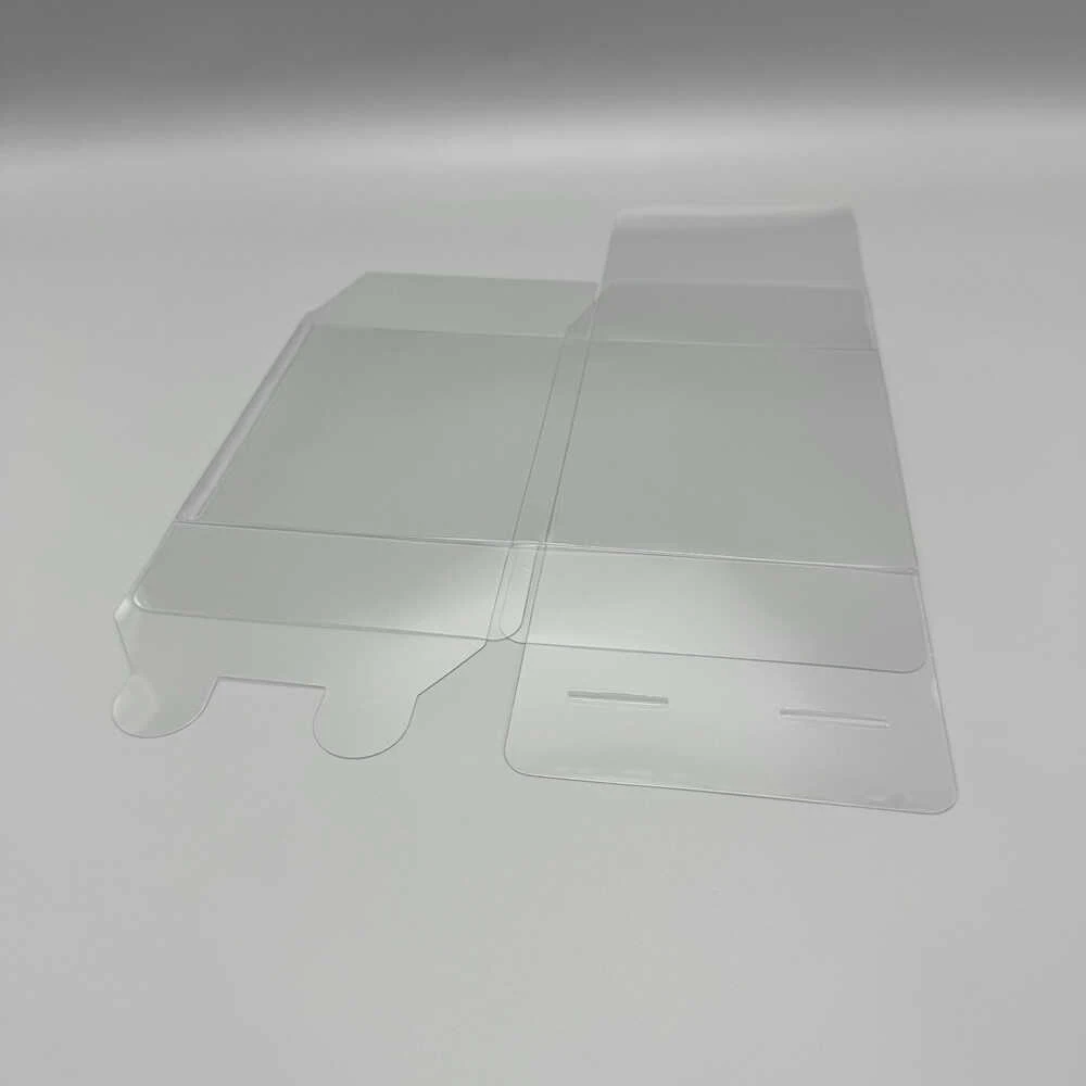 Transparent  Clear PET cover  For Xenoblade 123  OST BGM limited version  protection game   collection Display  Storage box