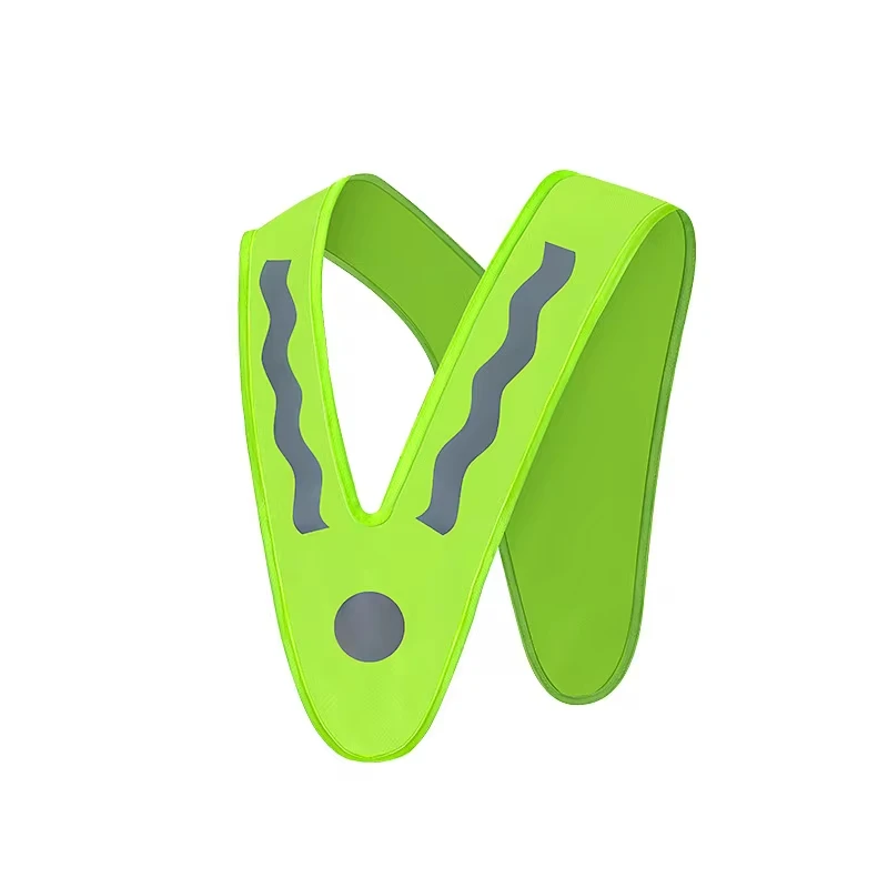 Outdoor Adjustable Safety Vests Night Walking Highlight Reflective Vest Lightweight Biking Safety Straps Waterproof Running Gear image 6