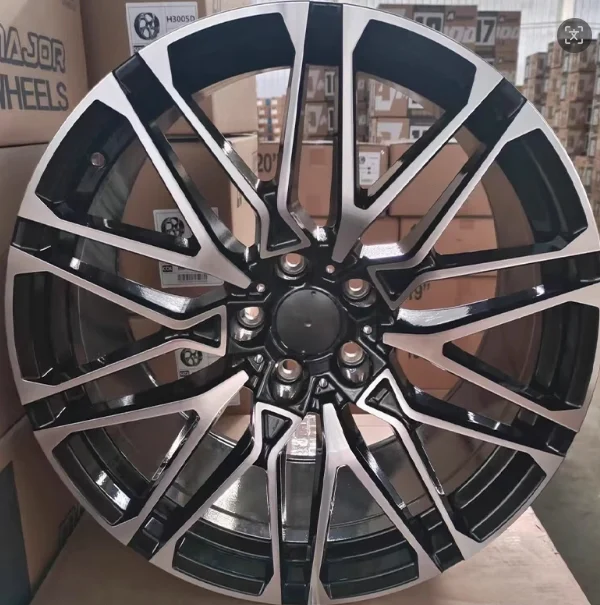 20 Inch Multi Style Alloy Wheels Rims 5/10/Multi Spoke Machined Gloss Black 5x112 5x114.3 5x120 Sport OEM Replica Rims For BMW A
