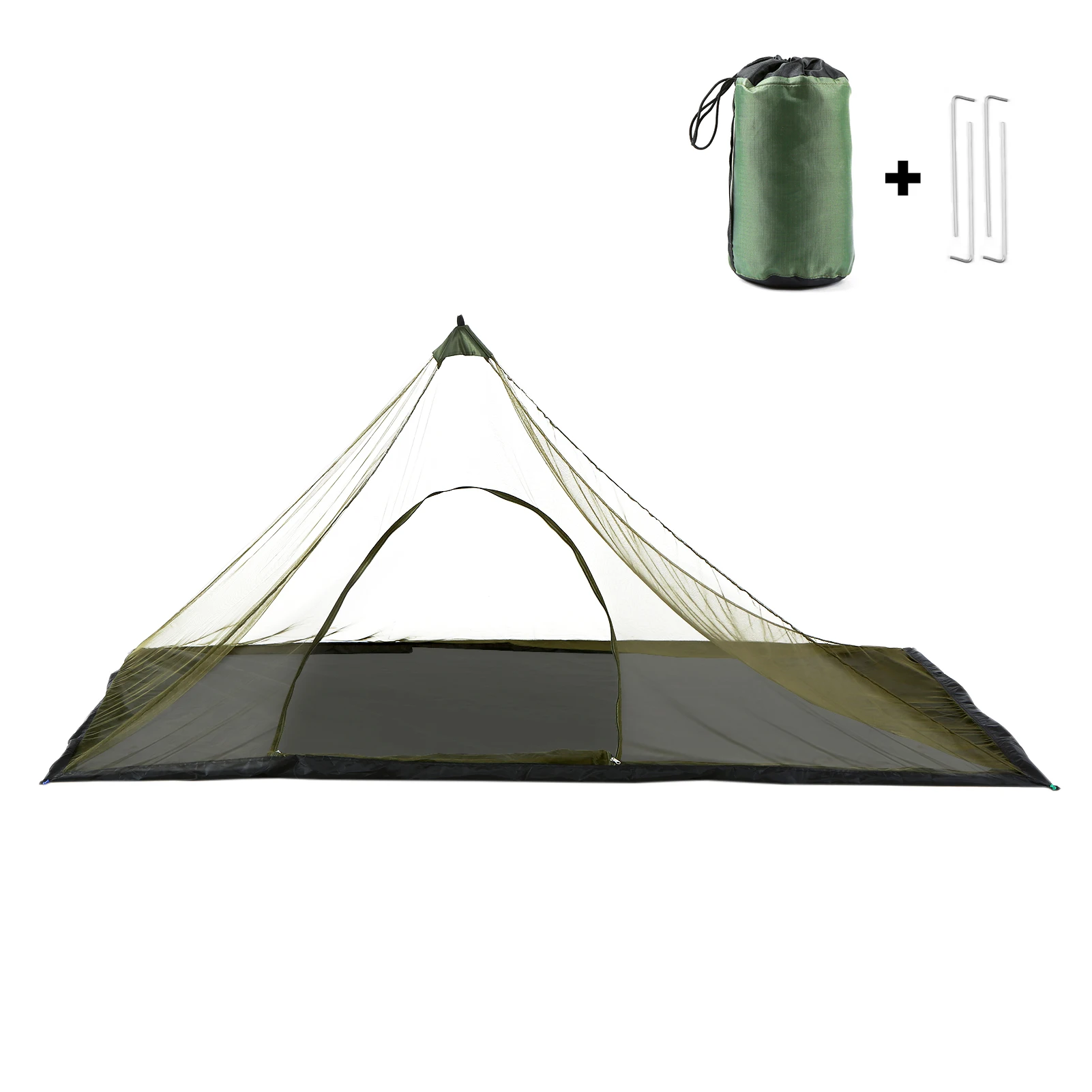 Camping Tent Waterproof Mosquito Net Mesh Tent with Carry Bag for Outdoor Picnic Backpacking Hiking Fishing Camping Equipment