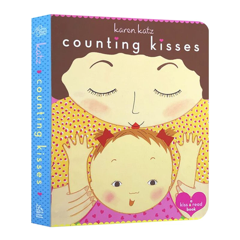 

Counting Kisses, Karen Katz, Baby Children's books aged 1 2 3, English picture book, 9780689856587
