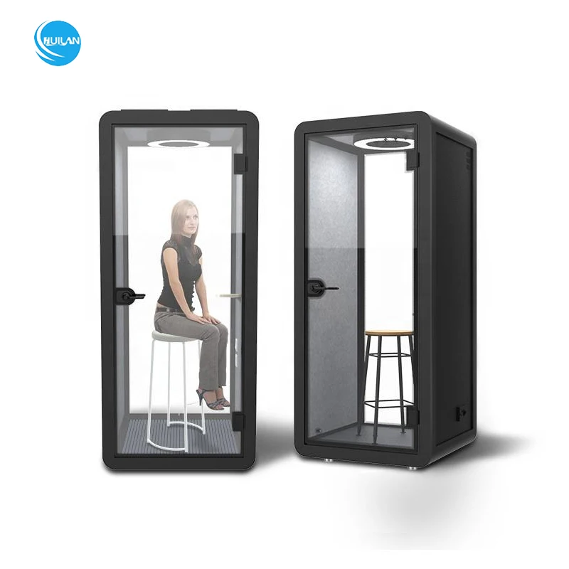 

Privacy Acoustic Office Pods Soundproof Office Booth Sound Proof Phone Booth Soundproof Office Booth for Sale