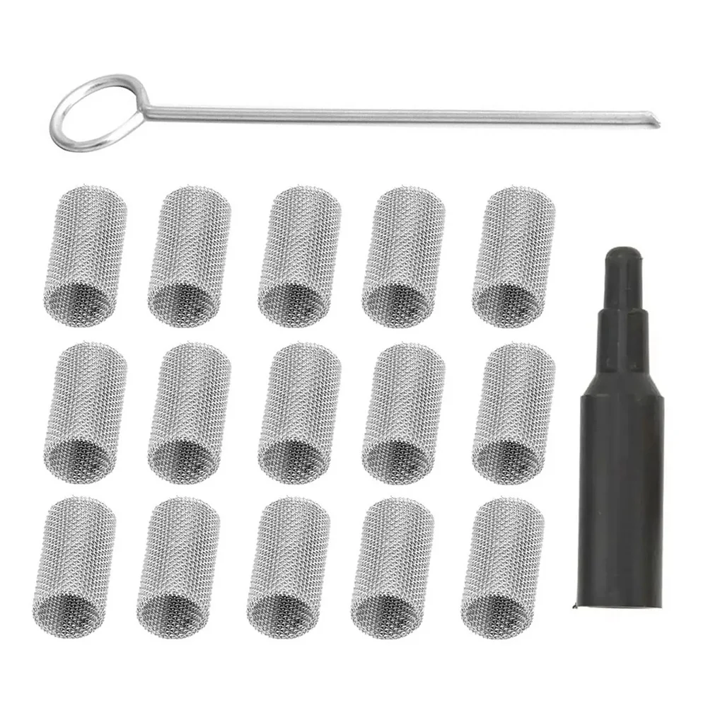 Efficient 17Pcs Air Diesel Heater Glow Pin Strainer Set Including Installation Hook Suitable for Hydronic Models