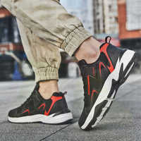 Fall Demi-season Blue Shoes Casual Vulcanized Men's Sneakers Teni For Basketball Men Sport Tenes Sporty Pie Style Resort
