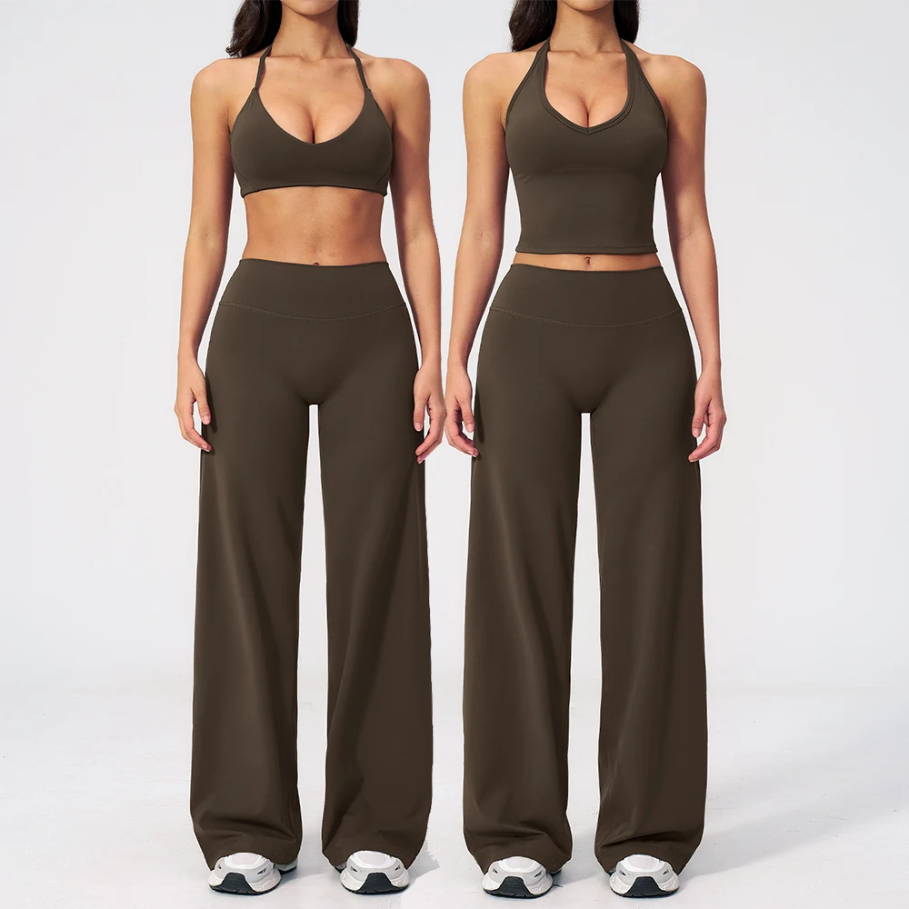 

Summer 2 Pieces Yoga Suit Sports Outfits Women Athletic Wear Quick-Dry Gym Set Women Tracksuit Running Workout Bra Yoga Clothing
