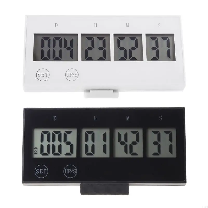 R1WB Digital Countdown Days Timer atualizado relógio contagem regressiva dias para férias