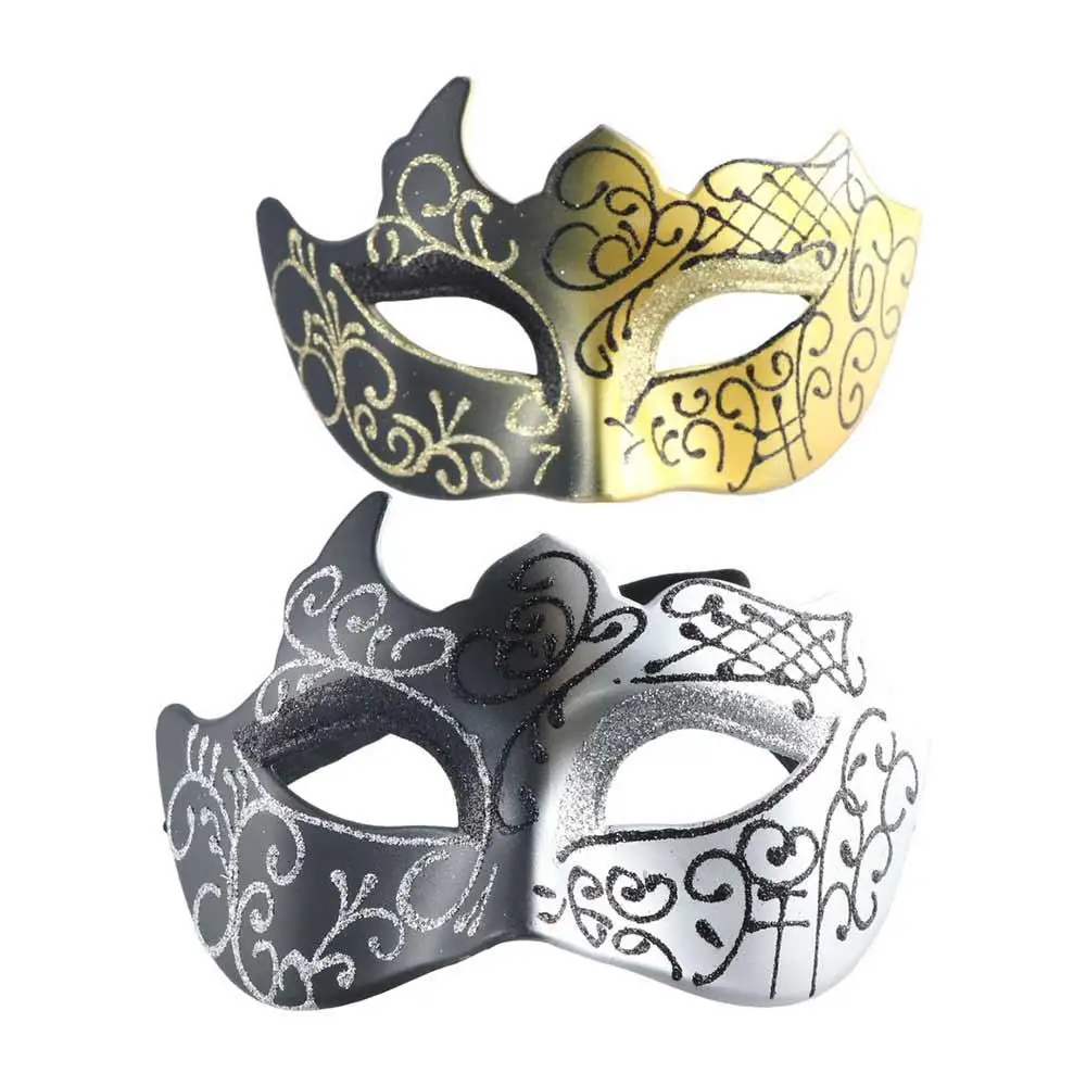 Dancer Mask Carnival Costume Props Photo Prop Half Face Mask Party Cosplay Props Halloween  Masks Venice Mask Glitter Mask