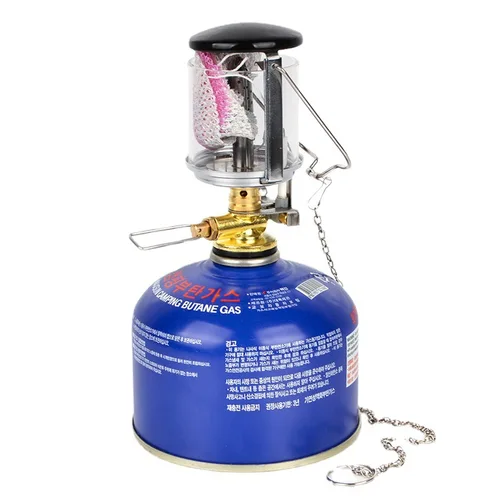Imagen 2 del producto Mini linterna de Gas para acampar, tienda de campaña, iluminación nocturna, lámpara de Gas de calefacción