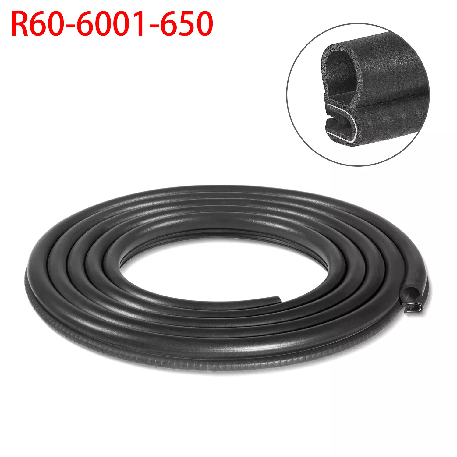 

TML 13.5 Foot 1100 Series Cab Door Rubber Weatherstrip Seal Fit for 1986-2007 Peterbilt 359, 379