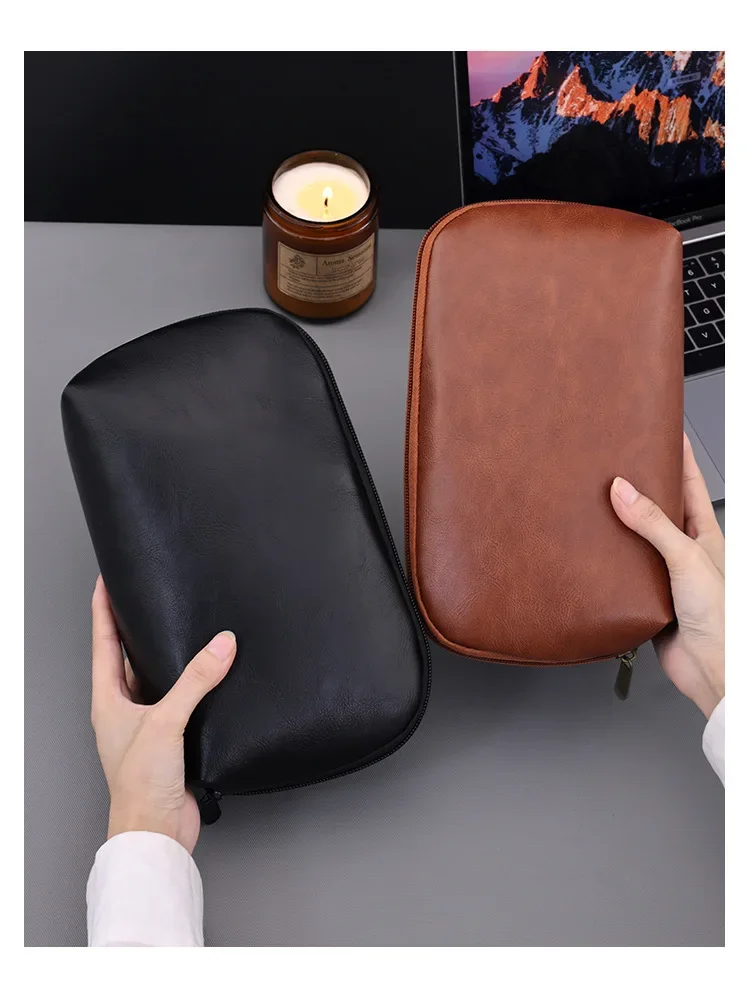 Tragbare USB-Organizer-Tasche für Reisen, Aufbewahrungsbeutel für Kopfhörer, Powerbank, Datenkabel, Große Kapazität, Mauskabel-Tasche – Detail 12