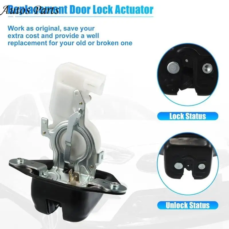 57BA Rear Tailgate Door Lock Actuator Boot Lid Motor 74800-SMGG01 74800-SMGE01