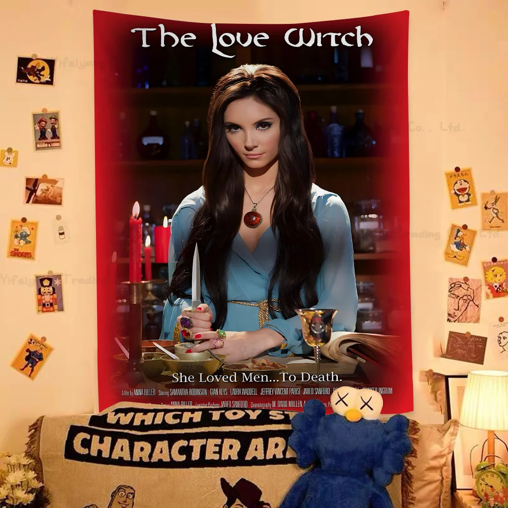 

Movie The Love Witch Chart Tapestry Art Science Fiction Room Home Decor Cheap Hippie Wall Hanging