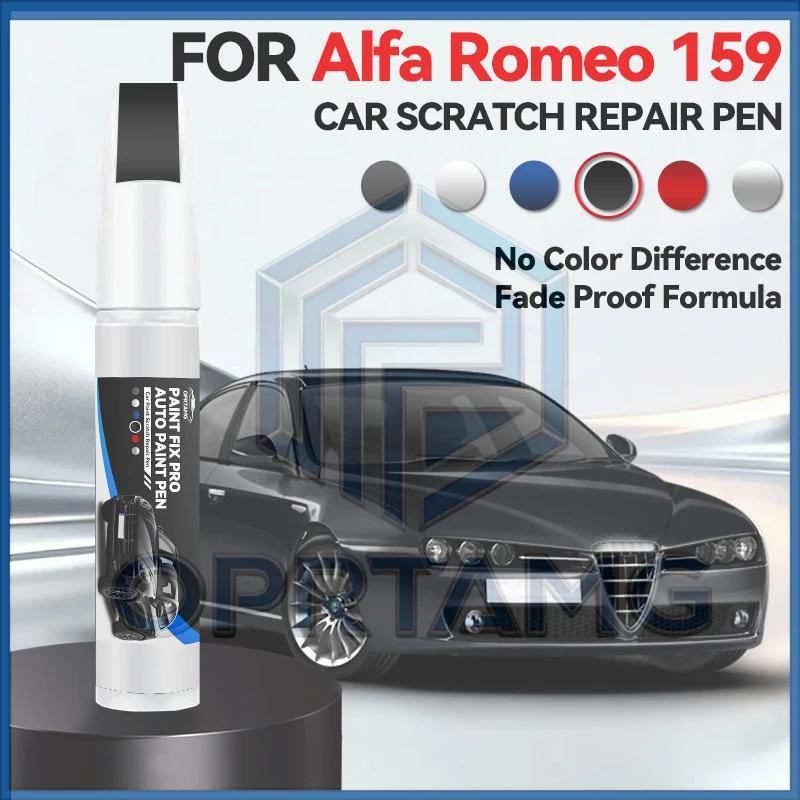 Car Tool Accessories For Alfa Romeo 159 1996-2025 Paint Repair Pen Touch Up Scratch Remover DIY Auto Accessories Black Whit