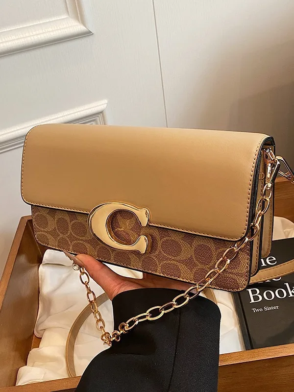 

2025 New Women's Shoulder Bag, Tofu Bag, Shoulder Crossbody Organ Bag, Retro Women's Bag