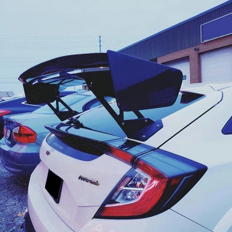 

Suitable For Honda Type R Civic FK8 Carbon Fiber Modified GT Large Tail Vortex, Double Layer Fixed Wind Wing
